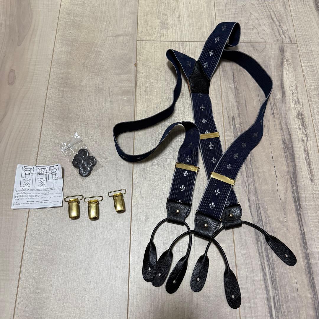  THURSTON アルバートサーストン サスペンダー ブレイシーズ