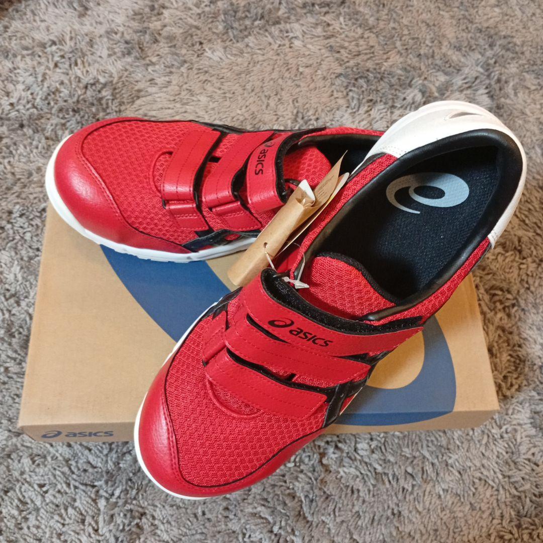 ASICS アシックス　CP202 ウィンジョブ　安全靴 レッド　①