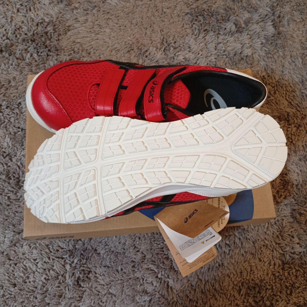 ASICS アシックス　CP202 ウィンジョブ　安全靴 レッド　①