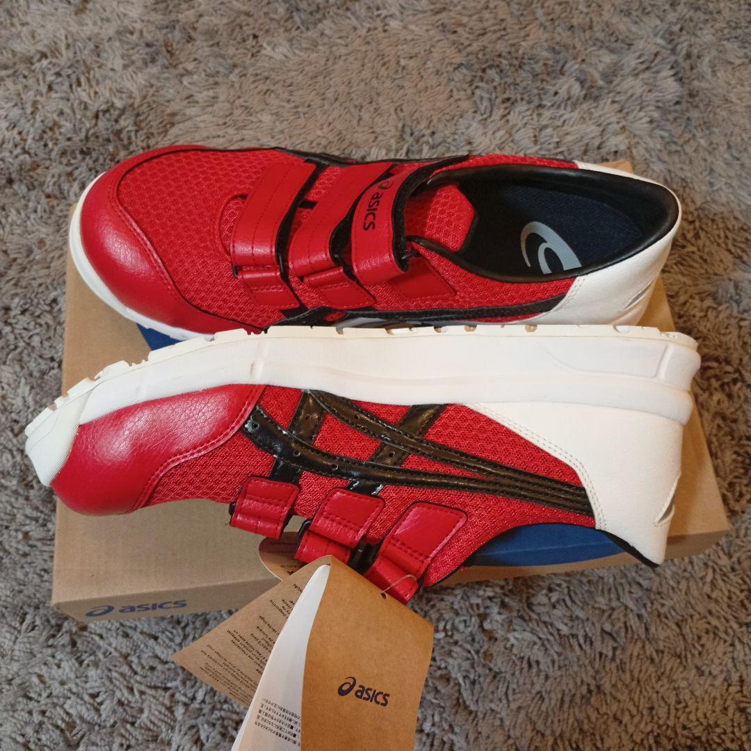 ASICS アシックス　CP202 ウィンジョブ　安全靴 レッド　①