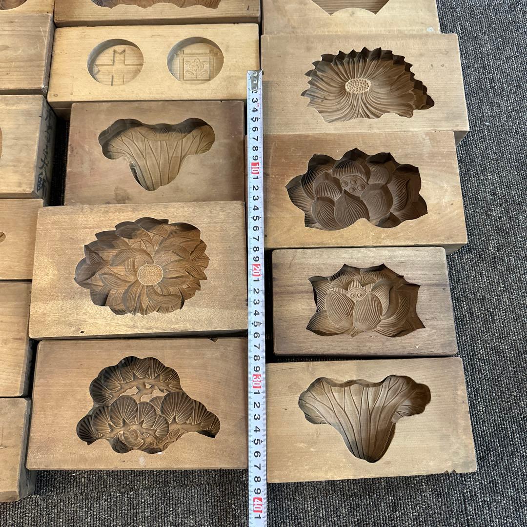 おこしもの木型　おこし型　おしもん型　お雛菓子　22点