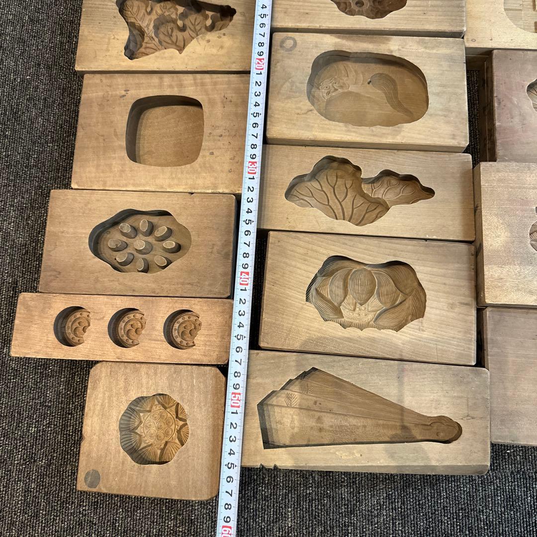 おこしもの木型　おこし型　おしもん型　お雛菓子　22点