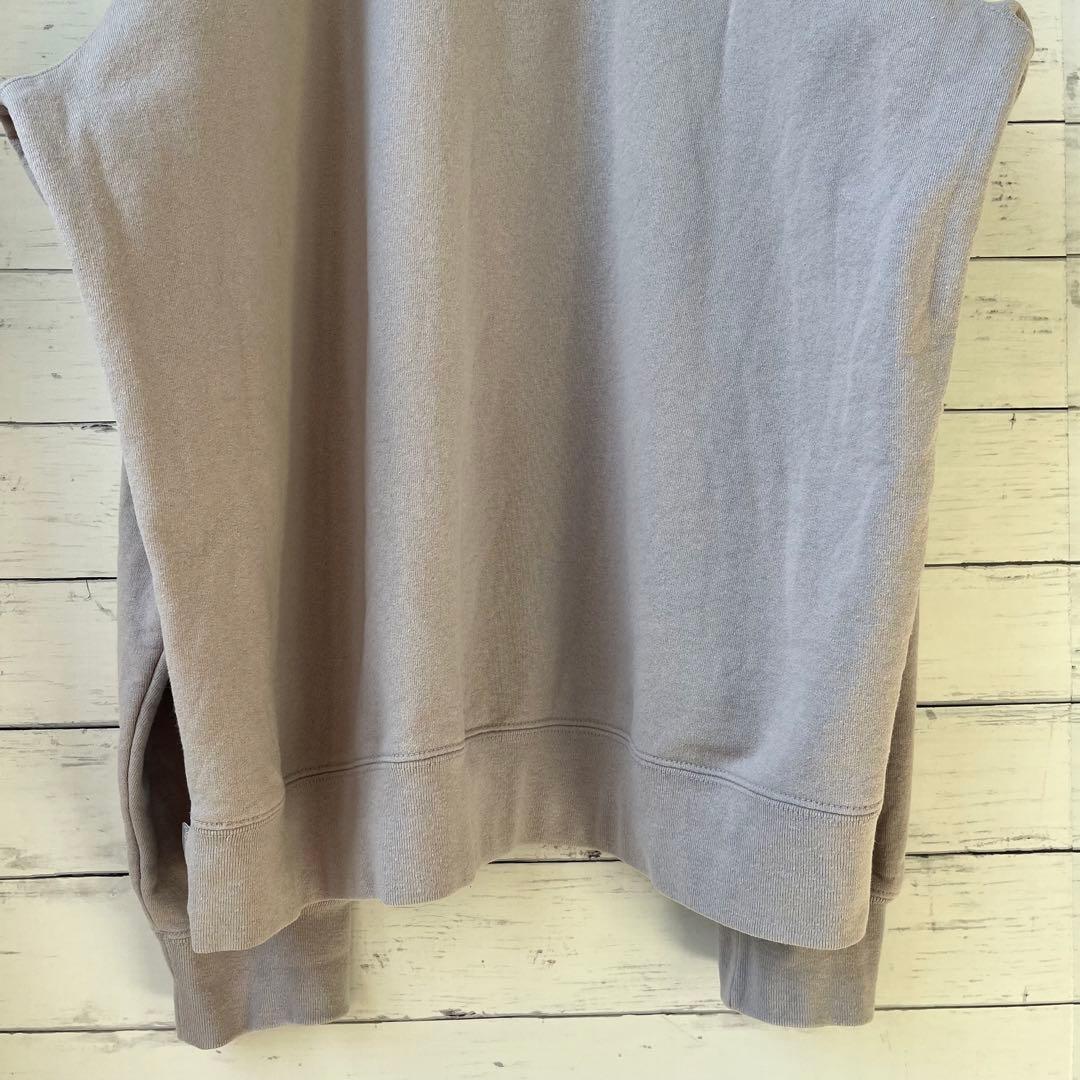 【XXL相当】シュプリームスウェット【グレー】ワンポイントロゴ⭐︎トレーナー