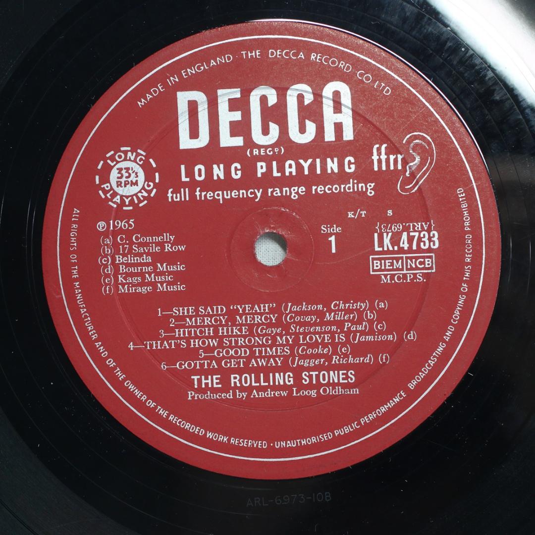 英LP Rolling Stones Out of Our Heads Mono