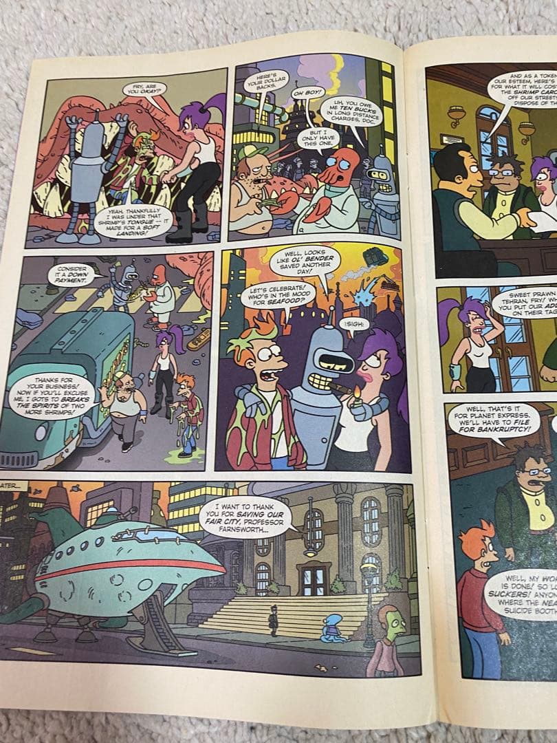 Futurama Comics #1 アメコミ リーフ