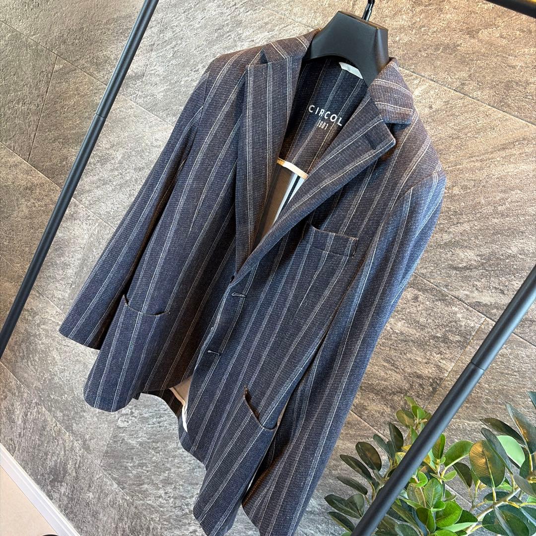 未使用品　チルコロCIRCOLO 1901 ストライプジャケット