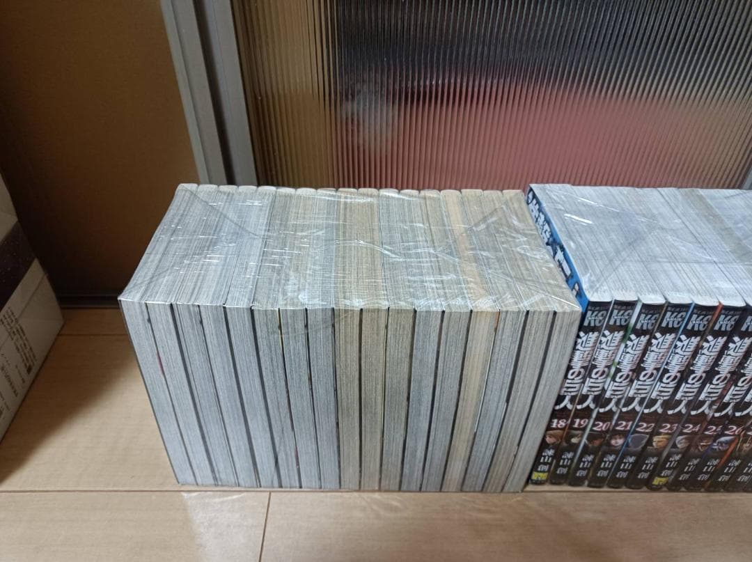 超絶美品 帯付き 進撃の巨人 初版 全巻 全巻セット 諌山創 全３４巻 送料無料