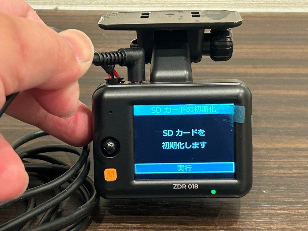 コムテック　ZDR018 ドライブレコーダー　前後　32GBsd付