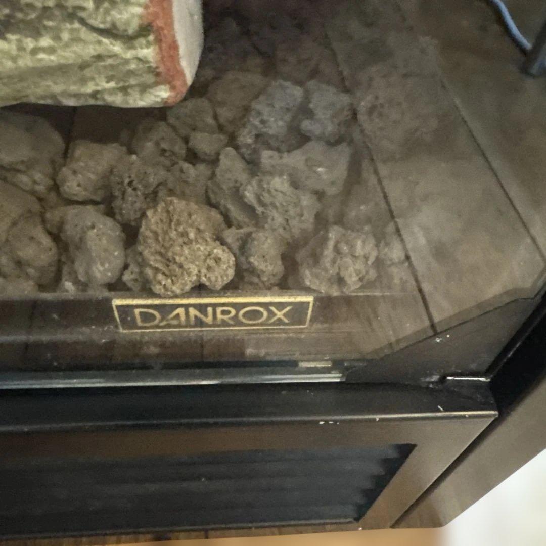 ガス　ストーブ　ヒーター　暖炉　ダンロックス　都市ガス　DANROX 動作ok