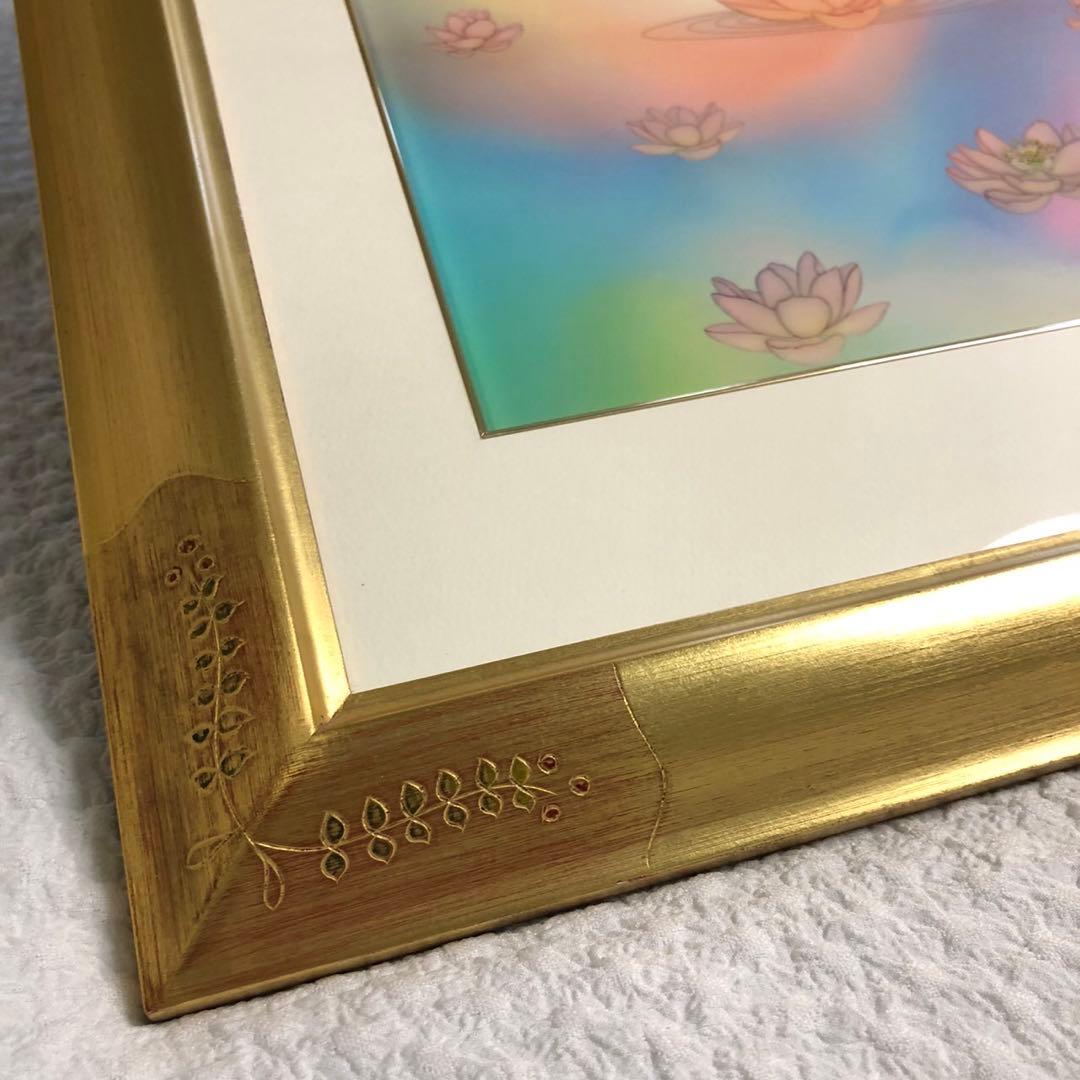 【大幅値下げ中】草場一壽 陶彩画 シルクレ 雨あがる