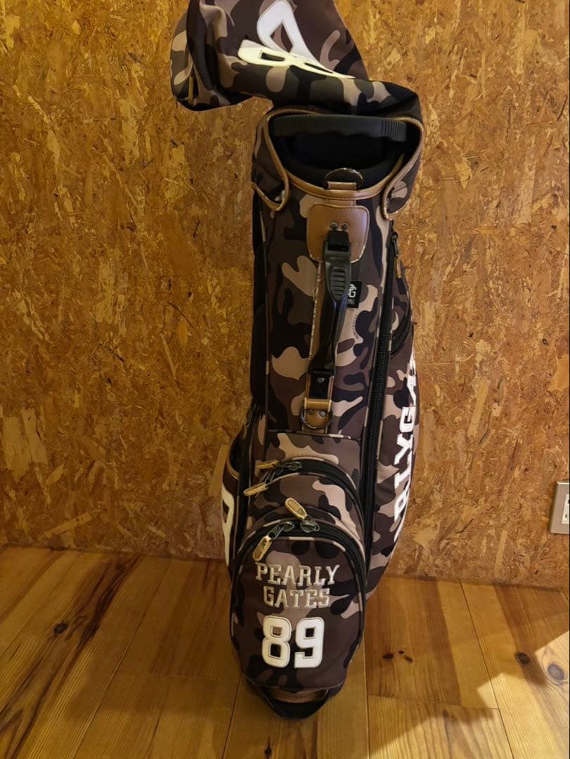 PEARLY GATES 迷彩キャディバッグ 限定