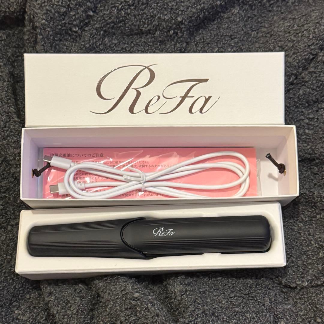 sue様最終14500円早い者勝ちReFa ストレートヘアアイロン ブラック