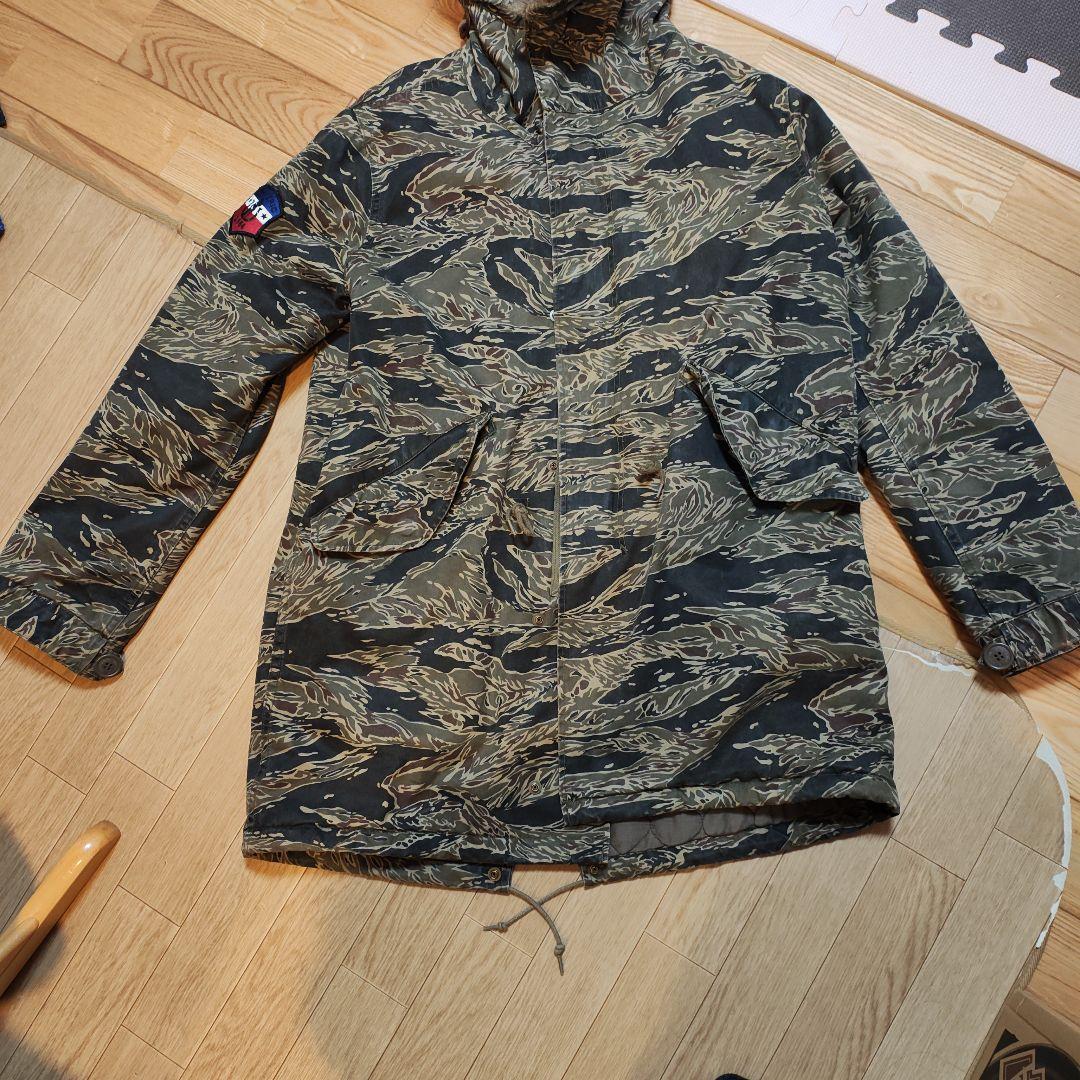 hysterical glamour迷彩柄 フード付き ミリタリージャケット