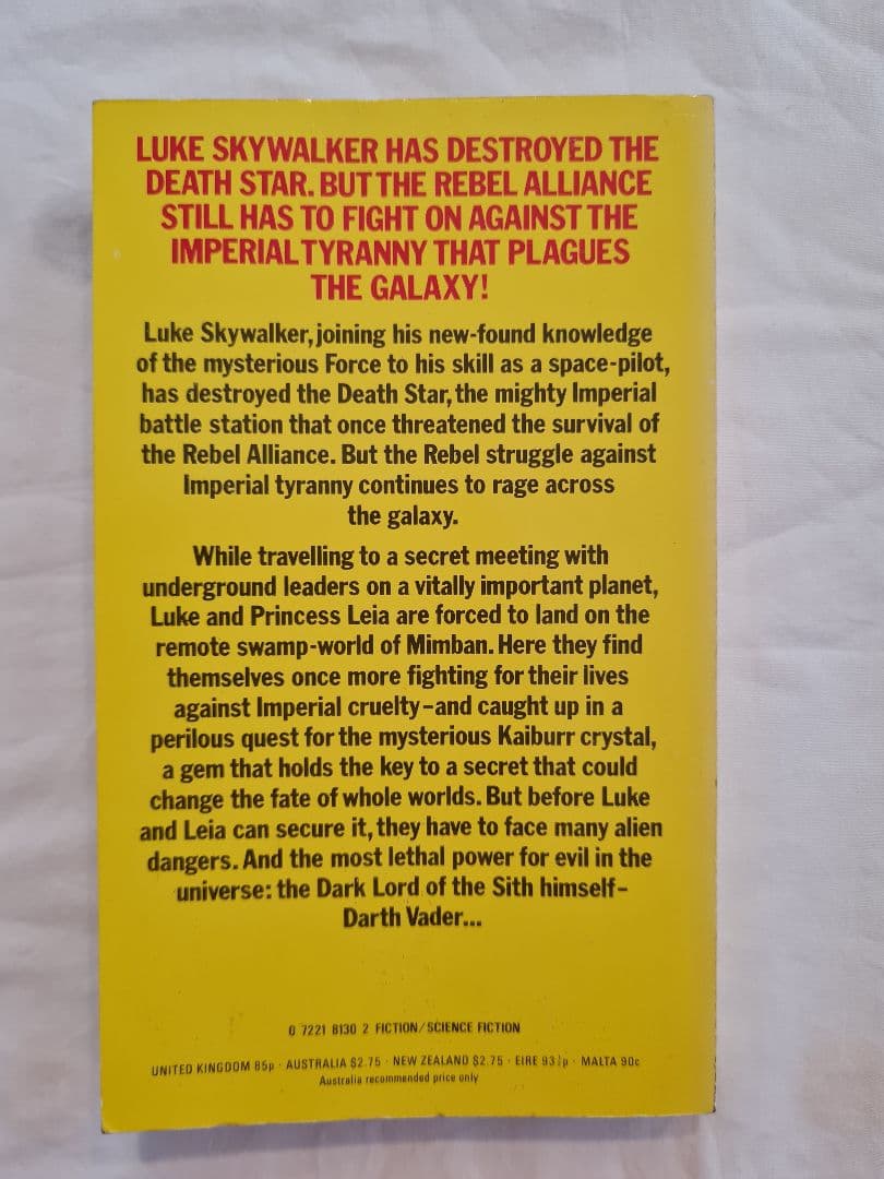 スター・ウォーズ 1978 Star Wars sequel novel