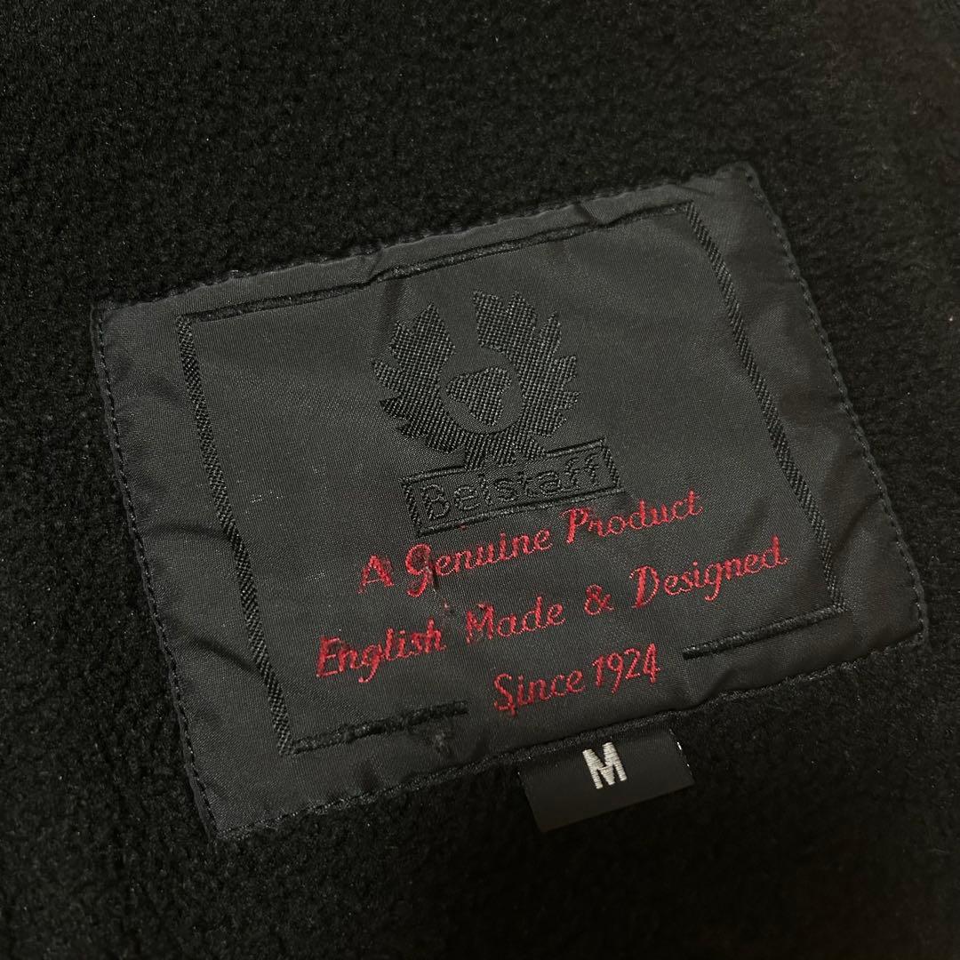 イタリア製 ベルスタッフ アクリルニット×ボア ベスト