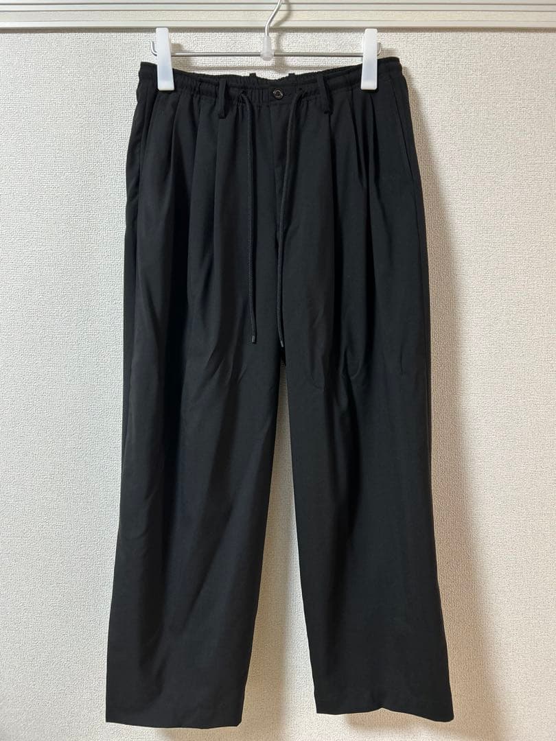 【MARKAWARE 】トリプルプリーテッド イージートラウザーズ 2 美品