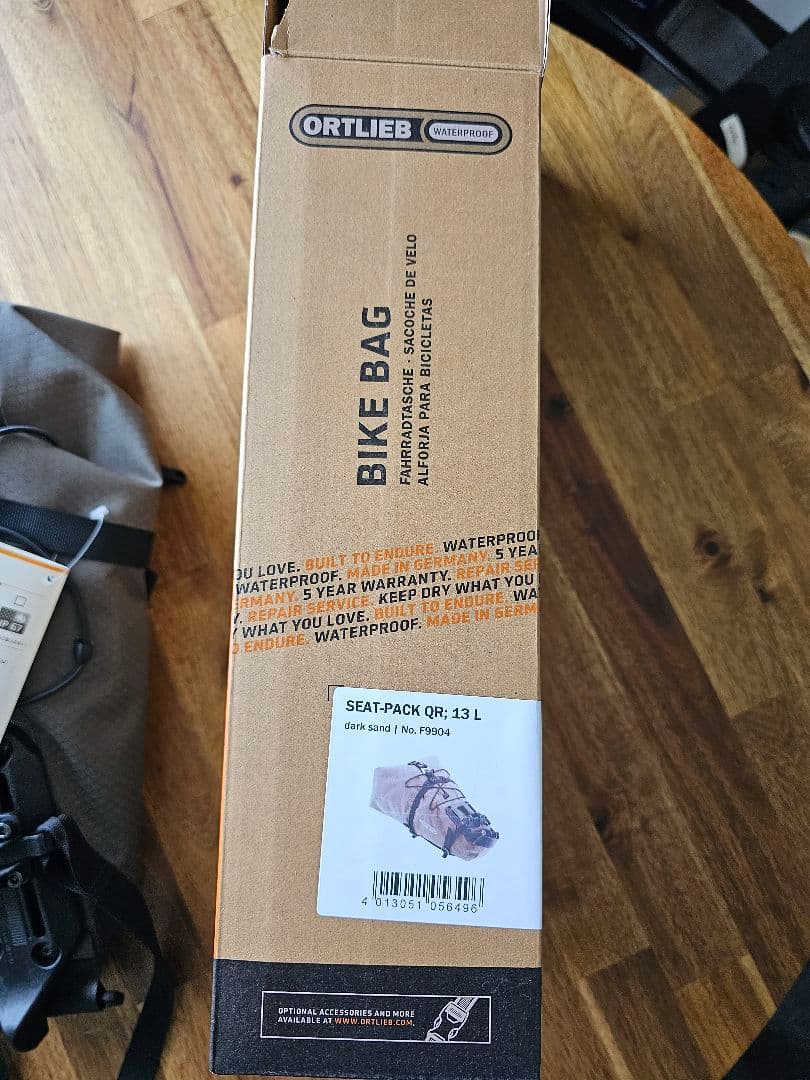 ORTLIEB SEAT-PACK QR 13 L バイクバッグ