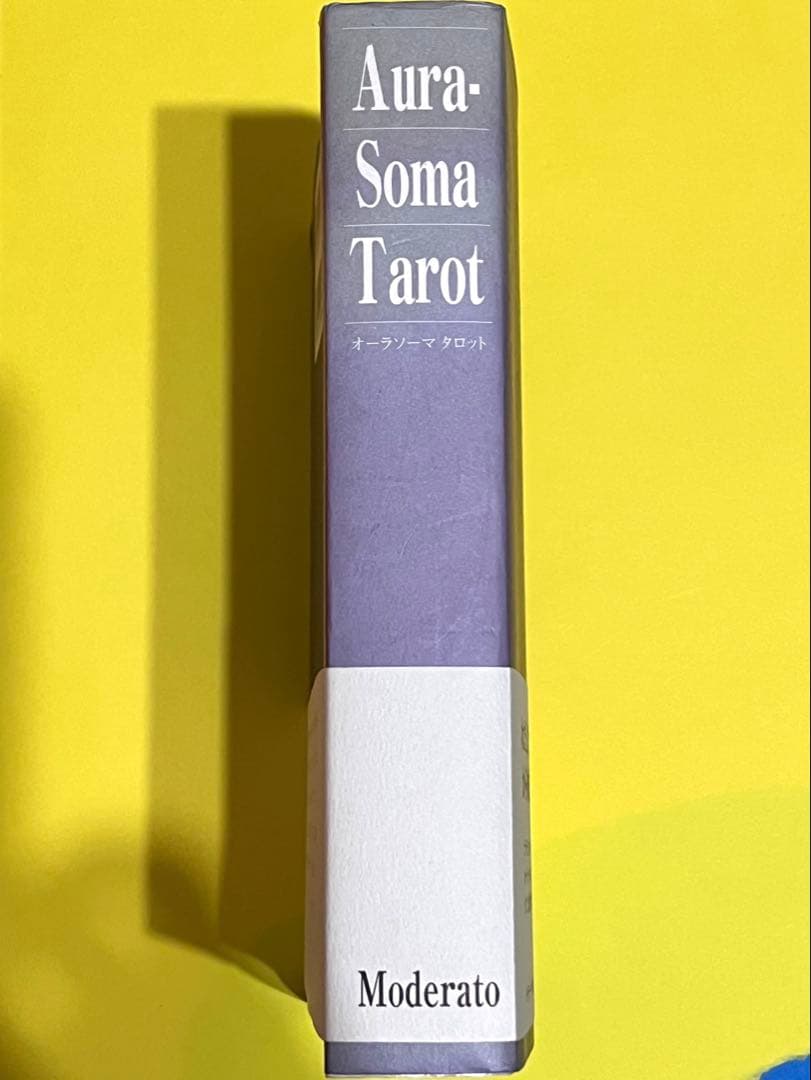 ★絶版★未使用　オーラソーマタロット　解説本　マイクブース 著　大野百合子 訳