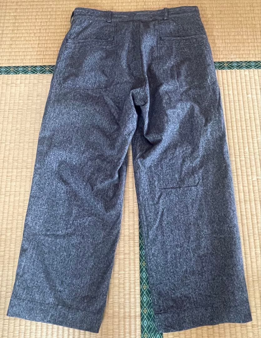 JELADOブラックシャンブレートラウザー　ビンテージ