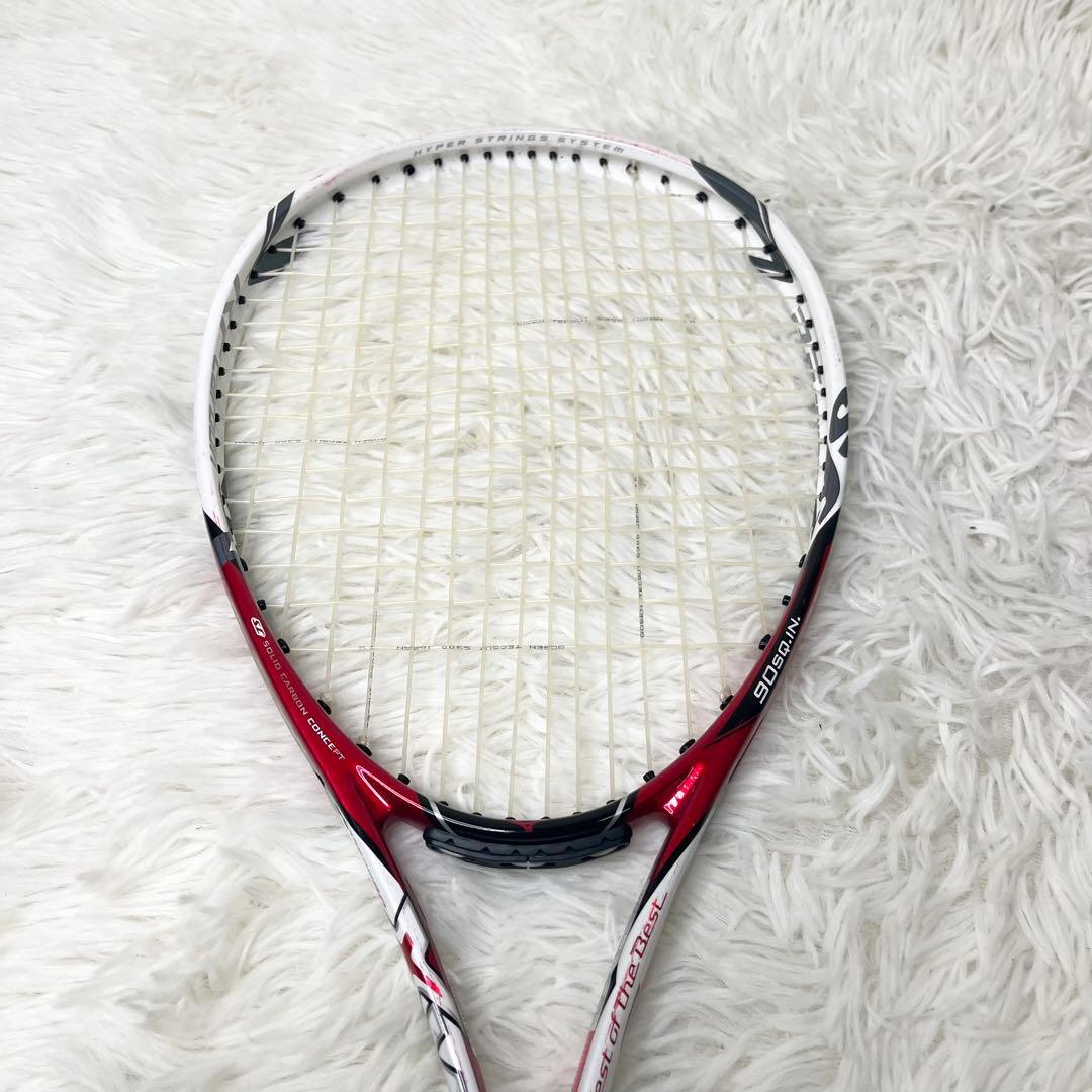 【美品】ミズノ XYST T1 0U 最終型 ソフトテニス ラケット 前衛用