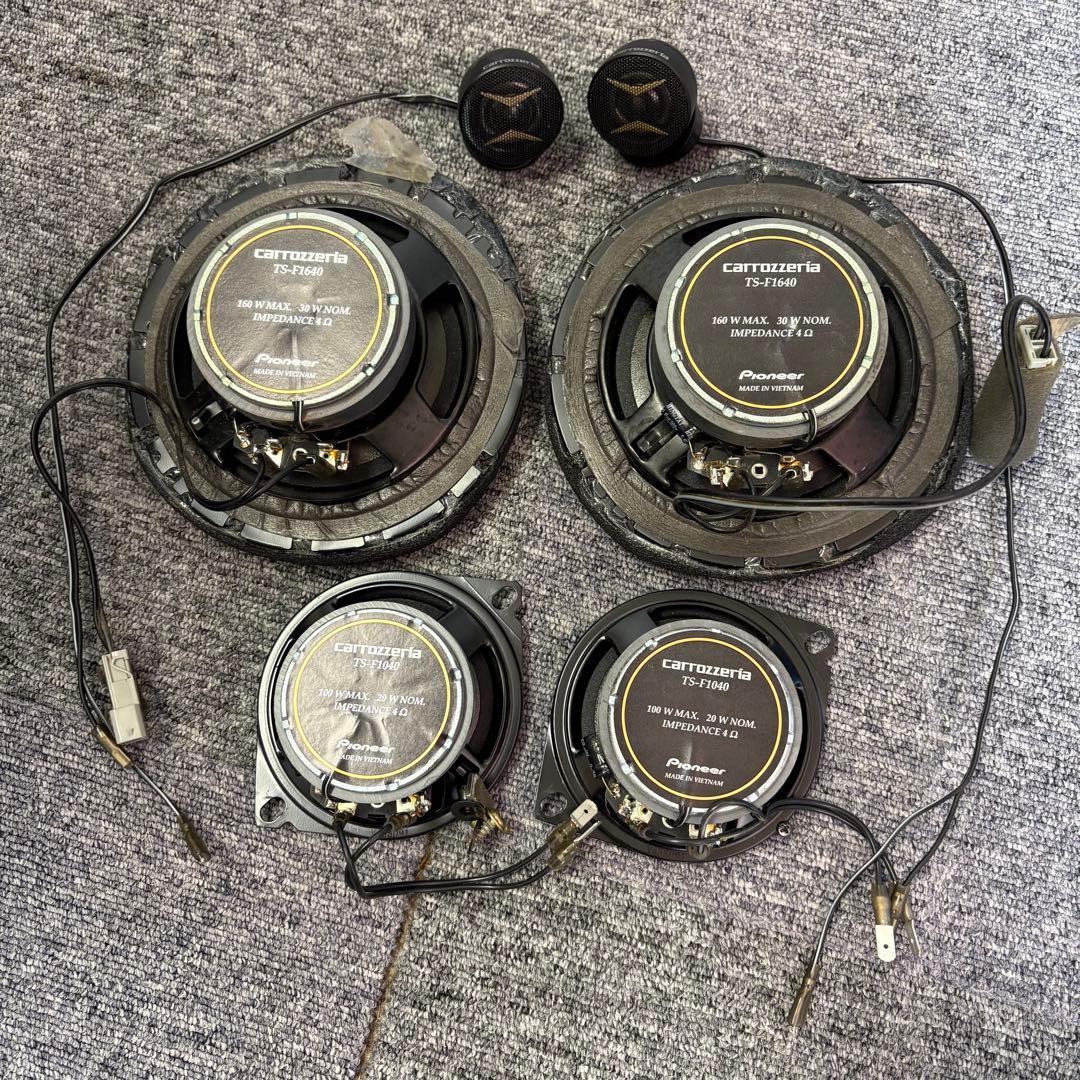 carrozzeria TS-F1640 TS-F1040 スピーカー