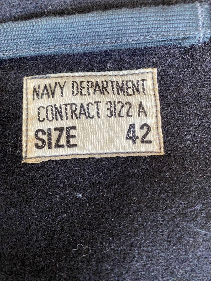 U.S. NAVY ミリタリージャケット サイズ42