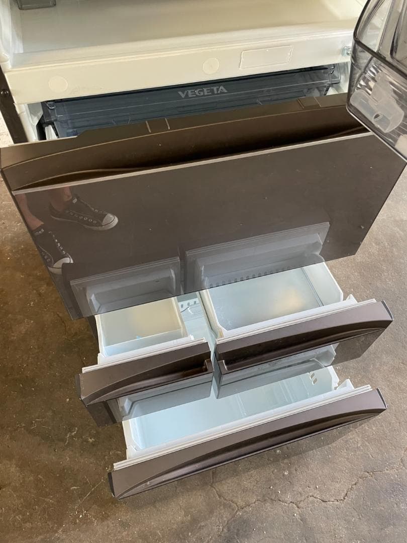 東芝　5ドア冷凍冷蔵庫　465L　2021年製