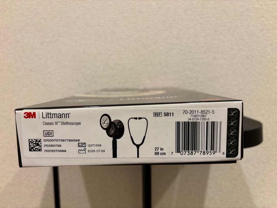 ⭐︎新品　Littmann Classic III 聴診器 27インチ　ブランク