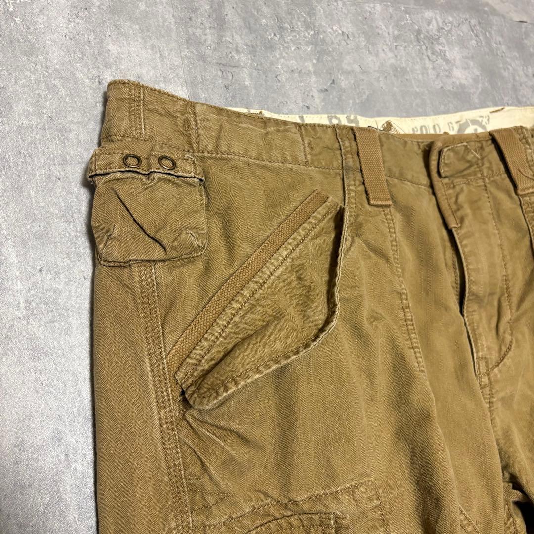 ポロバイラルフローレン　パラシュート　カーゴパンツ　ミリタリー　38×30