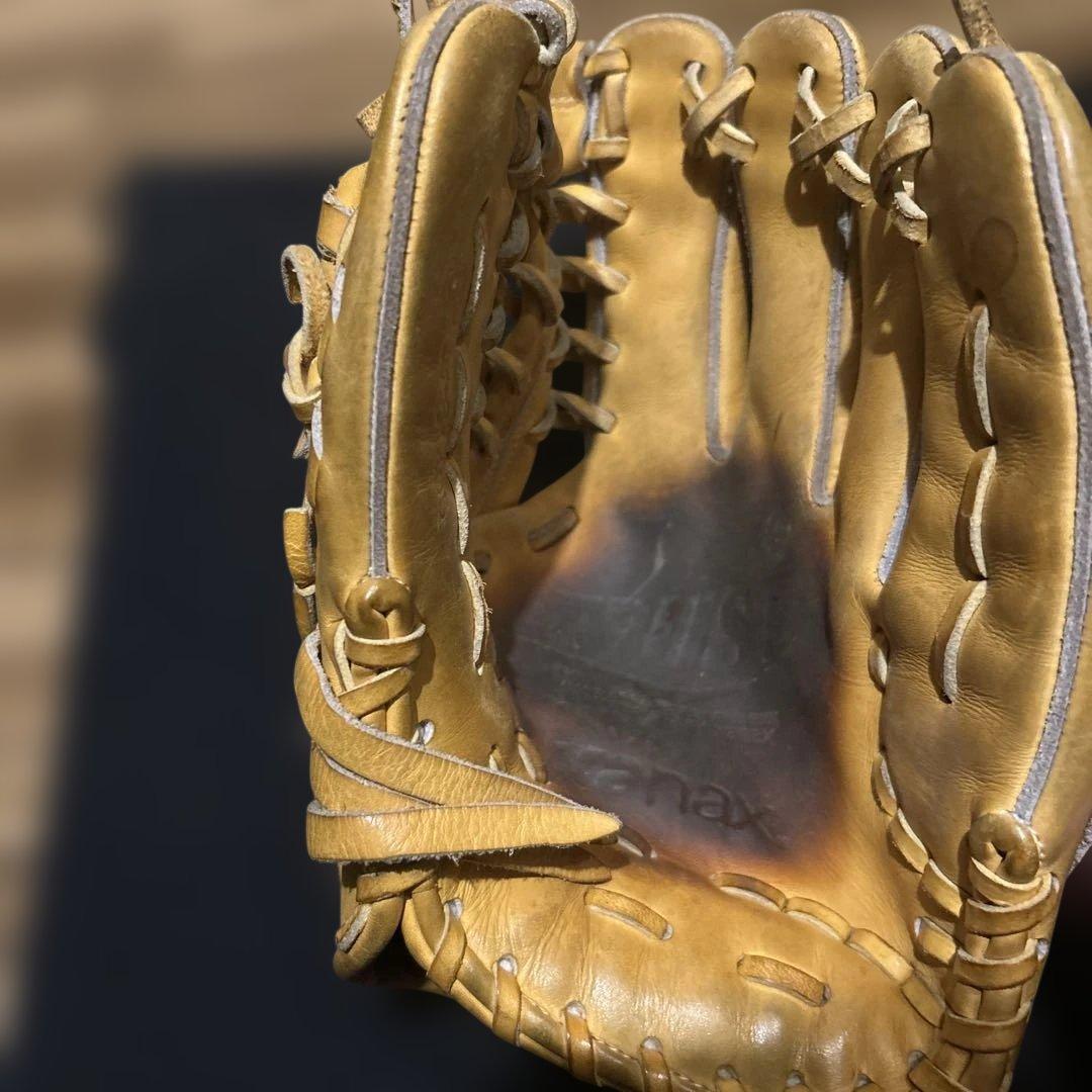 革*K様 Xanax 硬式グローブ イエロー レザー