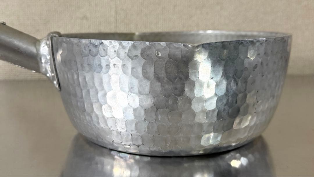 姫野作．本手打アルミ製 雪平鍋 7寸日本製 両口 釜浅商店