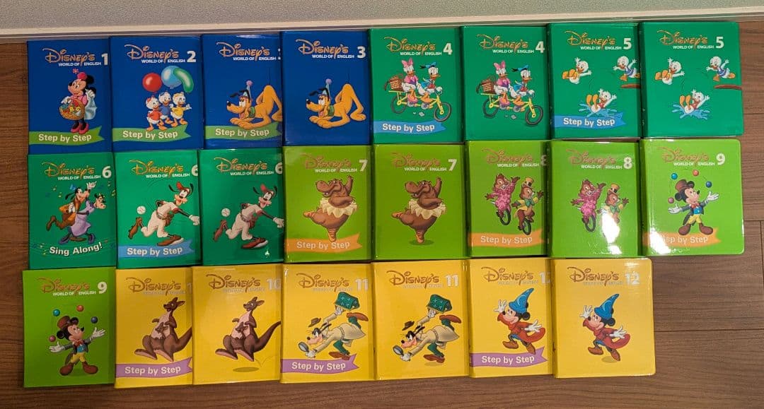 ディズニー英語システム　DWE ストレートプレイ　DVD