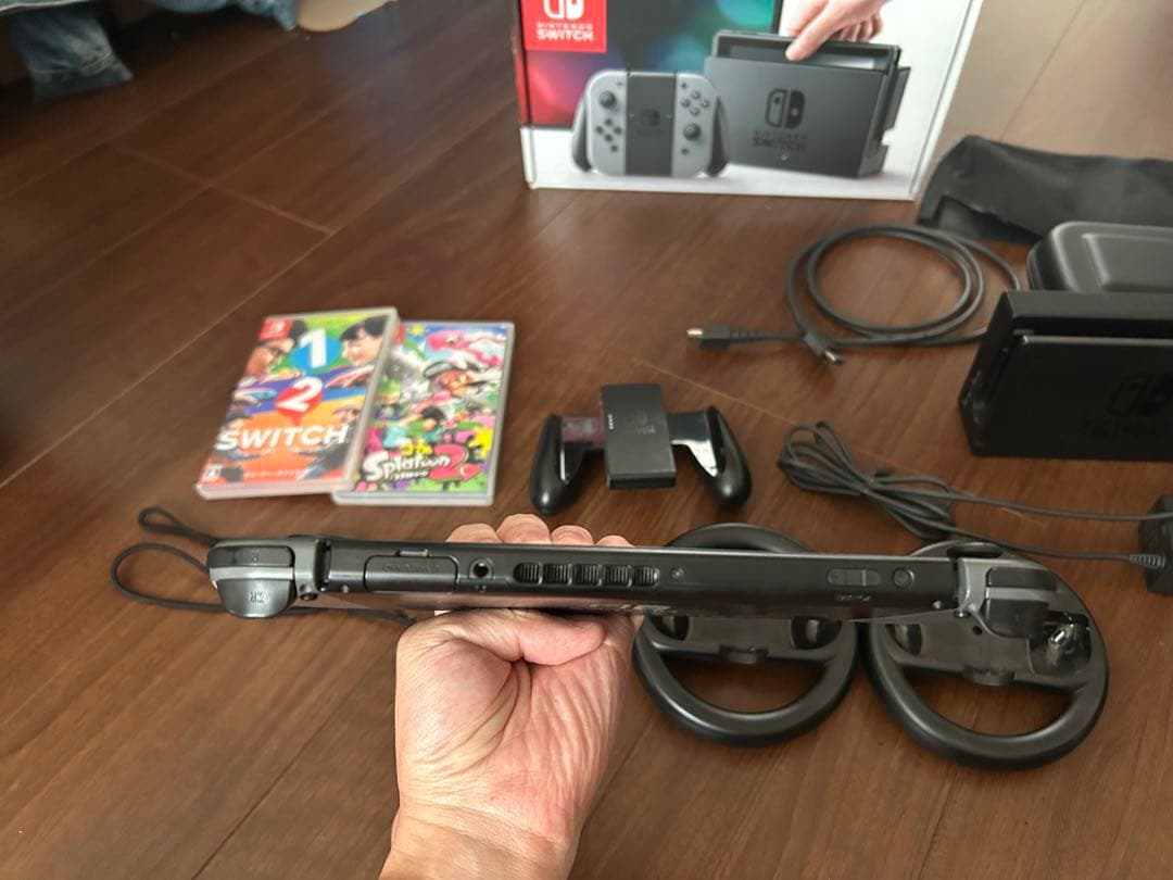 Nintendo Switch 周辺機器+スプラトゥーン2、ワンツースイッチ