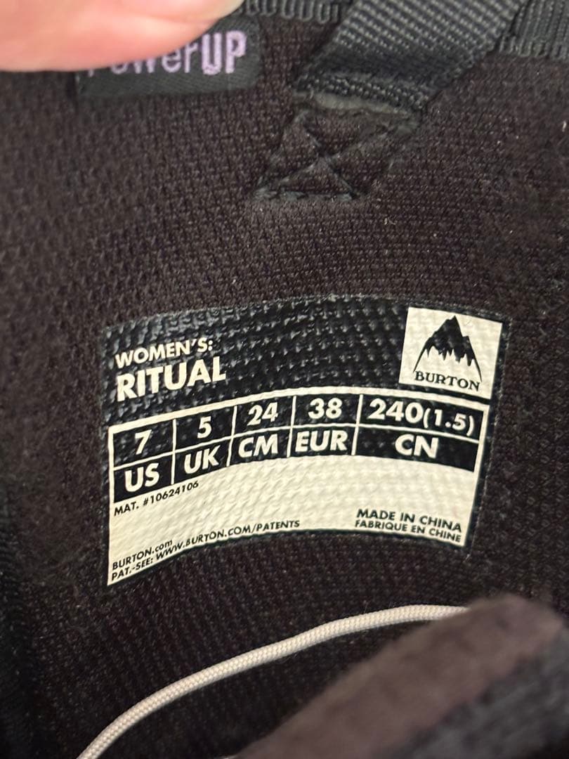 Burton Imprint 3 スノーボードブーツ W 24cm