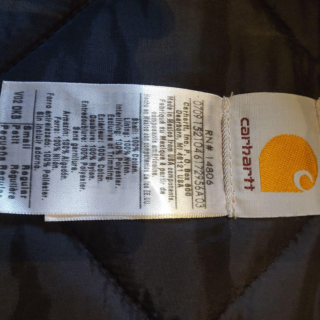 カーハート Carhartt ブラウン コットン ノースリーブベスト