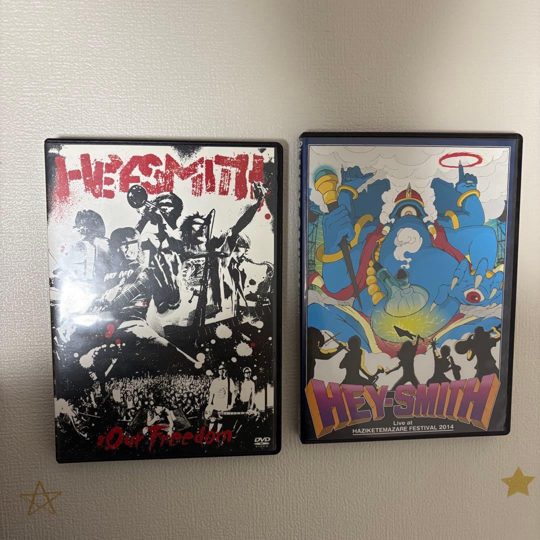 HEY SMITH CD DVD 8枚セット 3rdデモ まとめ