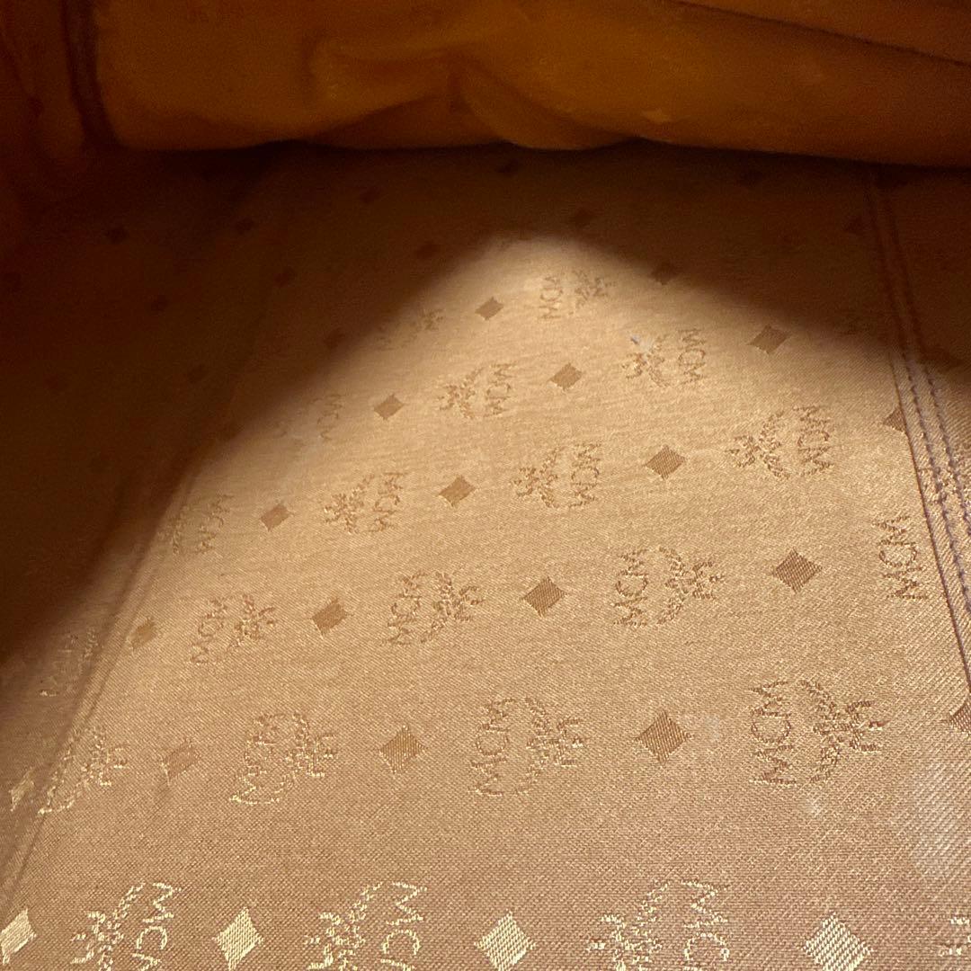 MCM ボストンバッグ ヴィセトス柄 レザー 正規品