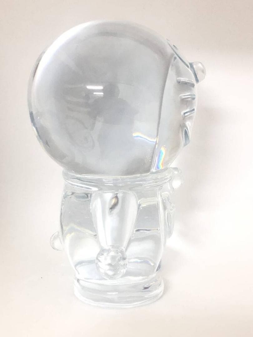 美品 Baccarat バカラ ドラえもん フィギュリン クリスタル オブジェ