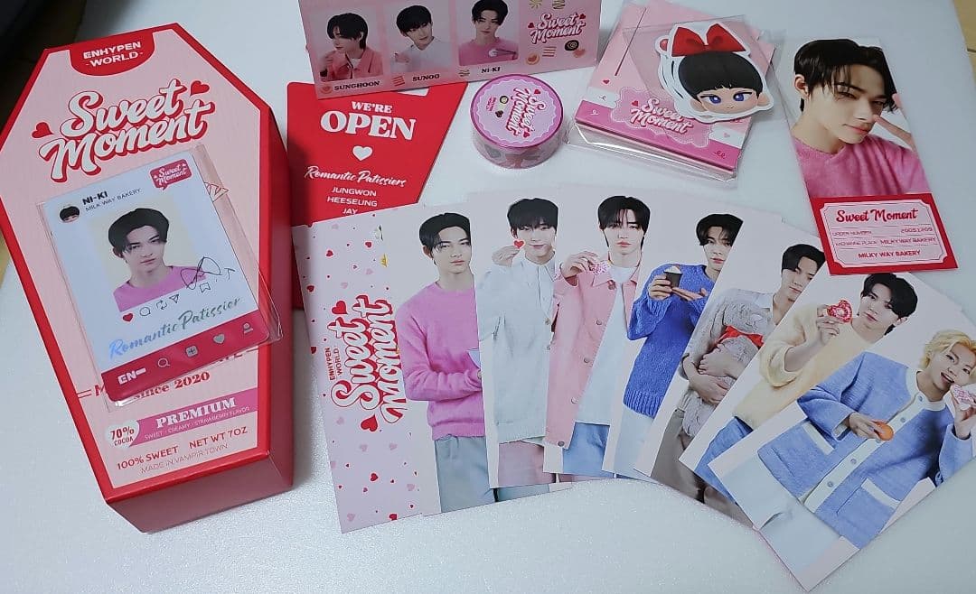 匿名発送 ENHYPEN WORLD SPカード ニキ　　ランダム　トレカ　公式