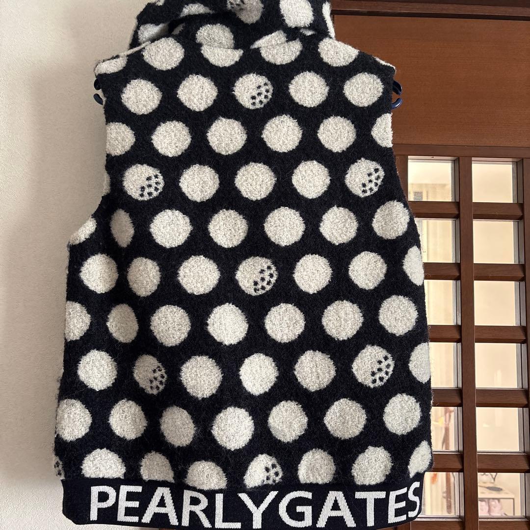 PEARLY GATES パーリーゲイツ　ドット柄 ベスト サイズ1
