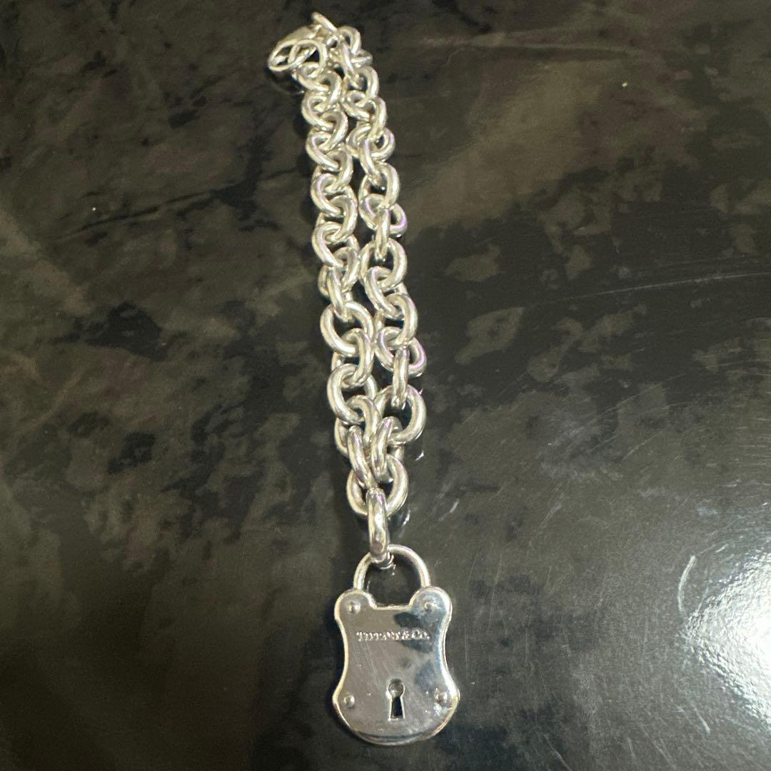 TIFFANY&Co. ブレスレット ロックチャーム シルバー 925