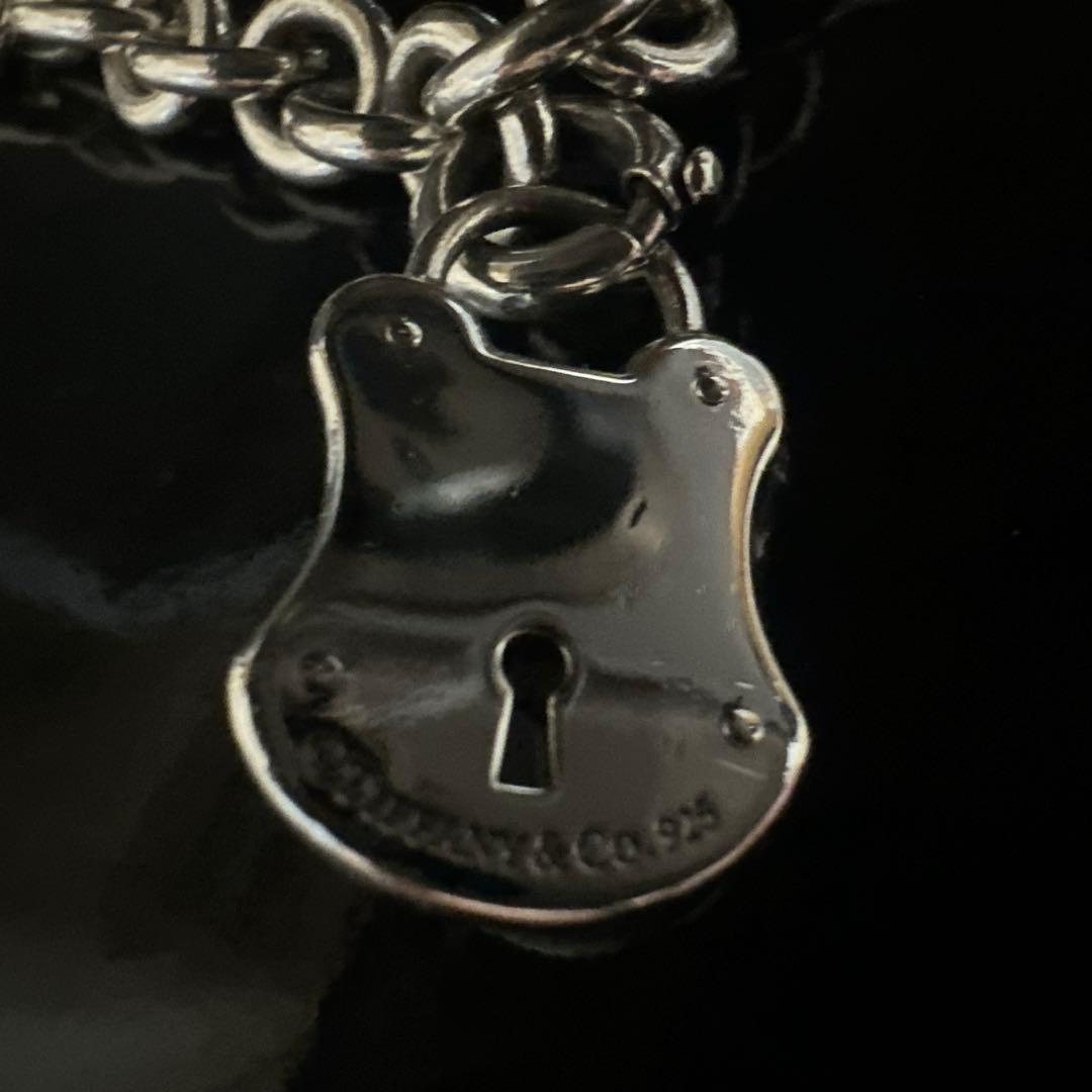 TIFFANY&Co. ブレスレット ロックチャーム シルバー 925