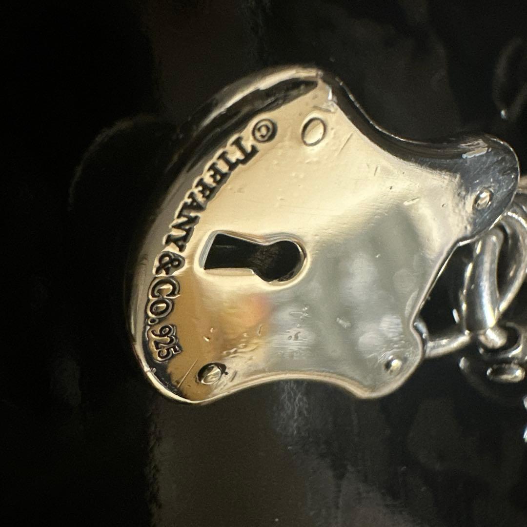 TIFFANY&Co. ブレスレット ロックチャーム シルバー 925