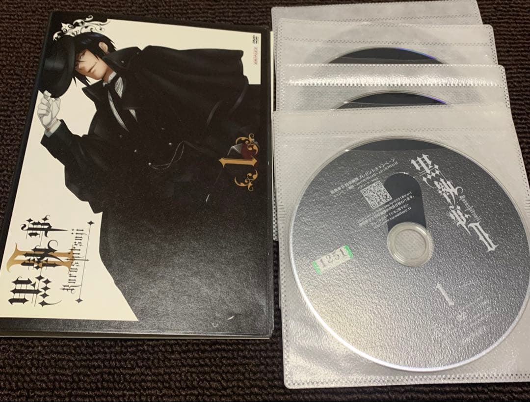 黒執事 １期、２期、３期、上巻、下巻、DVD全25巻