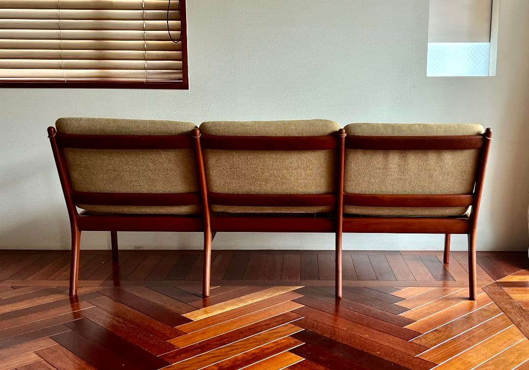 ソファー アンティーク 北欧 チーク