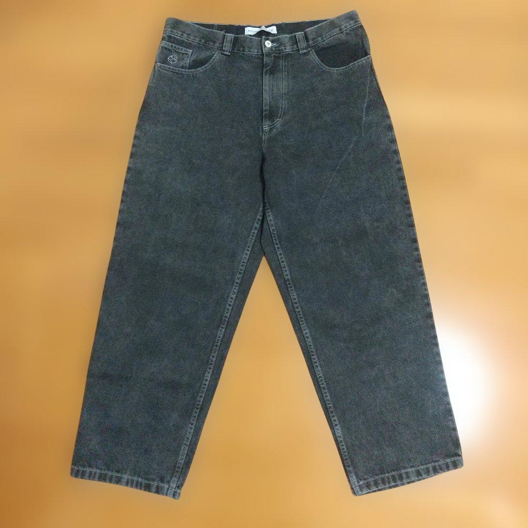 人気!! POLAR BIGBOY ウォッシュドブラック