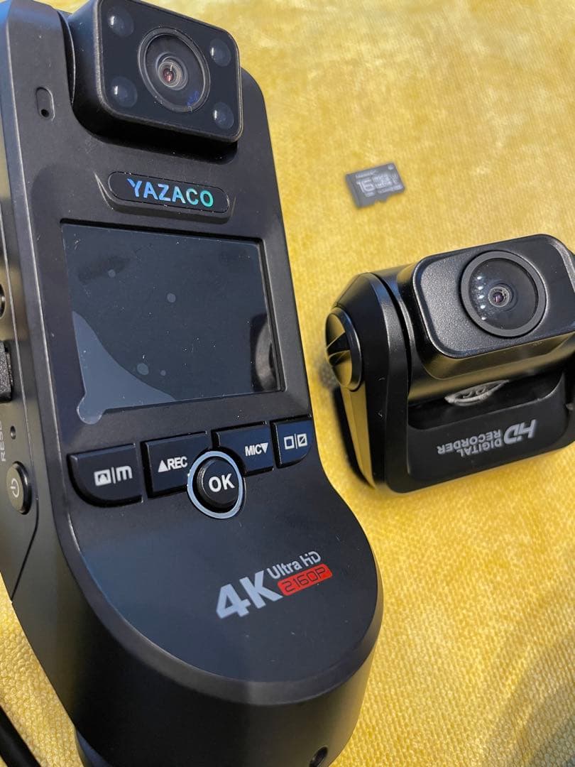 YAZACO 4K ドライブレコーダー