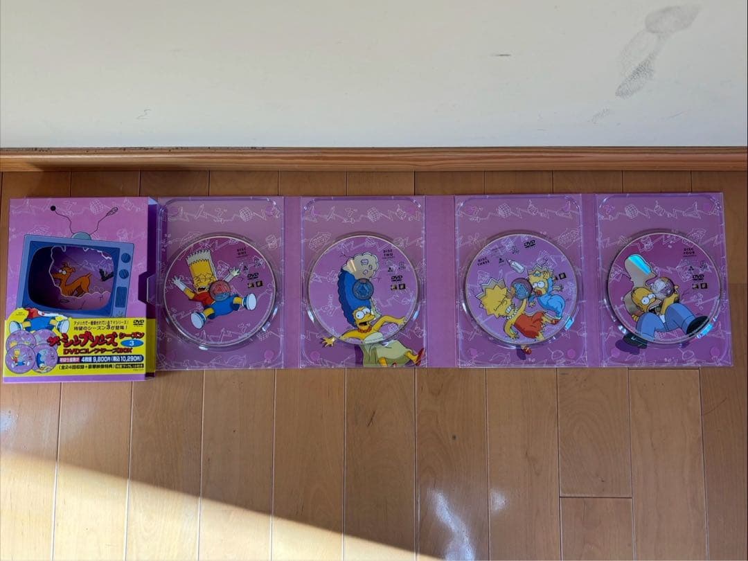 ザ・シンプソンズ DVD 日本語版　シーズン1、2、3、4、9コレクターズ他2枚