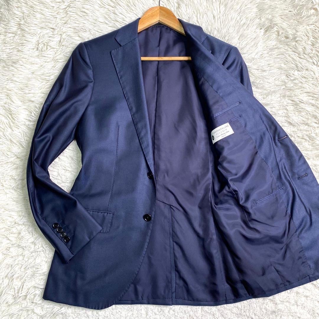 美品✨Tomorrowland テーラード ピルグリム ロロピアーナ ネイビー