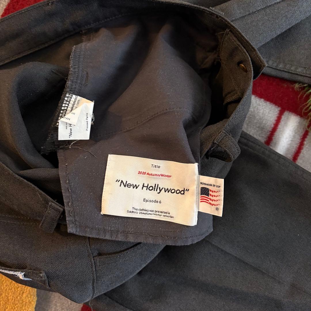 dairiku スタプレ　スラックス　2020aw